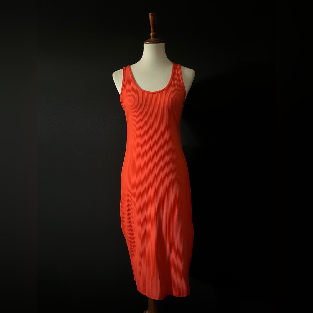 Wild Fable Ribbed MIDI Tank Dress